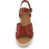 imageCUSHIONAIRE Womens Robbie espadrille Wedge Sandal Memory Foam and Wide Widths AvailableCognac