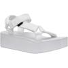 imageCUSHIONAIRE Womens Sassy Yoga Mat Platform Sandal with ComfortWhite