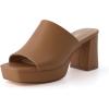 imageCUSHIONAIRE Womens Cupid platform dress sandal Memory Foam and Wide Widths AvailableTan