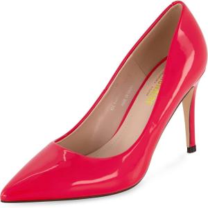 imageCUSHIONAIRE Womens Lola Dress Pump with Comfort Wide Widths AvailableRed Patent