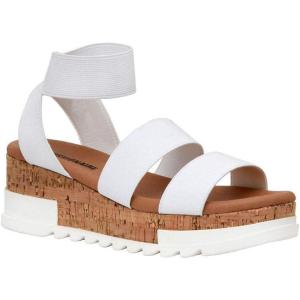 imageCUSHIONAIRE Womens Naomi Cork Wedge Sandal Wide Widths AvailableWhite