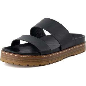 imageCUSHIONAIRE Womens Noho flatform footbed sandal with Comfort Wide Widths AvailableBlack