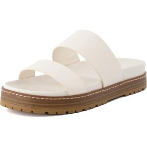imageCUSHIONAIRE Womens Noho flatform footbed sandal with Comfort Wide Widths AvailableBone