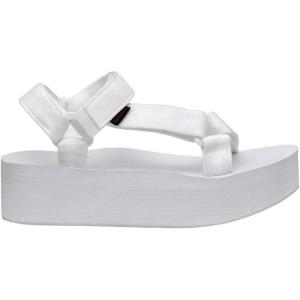 imageCUSHIONAIRE Womens Sassy Yoga Mat Platform Sandal with ComfortWhite