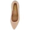 imageCUSHIONAIRE Womens Encore Knit Dress Pump with Memory Foam Padding Wide Widths AvailableNude