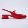 imageCUSHIONAIRE Womens Gogo Round Toe Mary Jane Dress Shoe Memory Foam Wide Widths AvailableRed