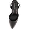 imageCUSHIONAIRE Womens Petula Sling Back Dress Pump Memory Foam Wide Widths AvailableBlack Patent