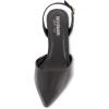 imageCUSHIONAIRE Womens Petula Sling Back Dress Pump Memory Foam Wide Widths AvailableBlack Patent
