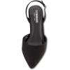 imageCUSHIONAIRE Womens Petula Sling Back Dress Pump Memory Foam Wide Widths AvailableBlack Suede