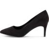 imageCUSHIONAIRE Womens Preston Dress Pump Memory Foam Wide Widths AvailableBlack Suede