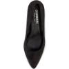 imageCUSHIONAIRE Womens Preston Dress Pump Memory Foam Wide Widths AvailableBlack Suede