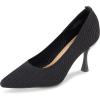 imageCUSHIONAIRE Womens Encore Knit Dress Pump with Memory Foam Padding Wide Widths AvailableBlack
