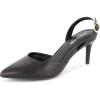 imageCUSHIONAIRE Womens Petula Sling Back Dress Pump Memory Foam Wide Widths AvailableBlack