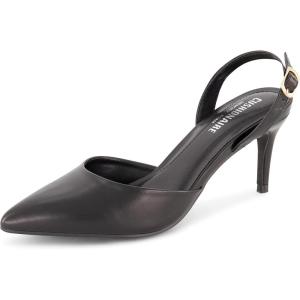 imageCUSHIONAIRE Womens Petula Sling Back Dress Pump Memory Foam Wide Widths AvailableBlack