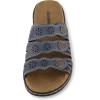 imageCUSHIONAIRE Womens Barret comfort sandal with Comfort Foam and Wide Widths AvailableBlue Multi