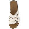 imageCUSHIONAIRE Womens Barret comfort sandal with Comfort Foam and Wide Widths AvailableWhite
