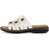 imageCUSHIONAIRE Womens Barret comfort sandal with Comfort Foam and Wide Widths AvailableWhite