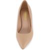 imageCUSHIONAIRE Womens Halsey Dress Pump with Comfort Wide Widths AvailableBeige