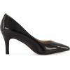 imageCUSHIONAIRE Womens Halsey Dress Pump with Comfort Wide Widths AvailableBlack Patent