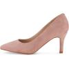 imageCUSHIONAIRE Womens Halsey Dress Pump with Comfort Wide Widths AvailableBlush Suede