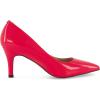 imageCUSHIONAIRE Womens Halsey Dress Pump with Comfort Wide Widths AvailableRed Patent