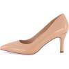 imageCUSHIONAIRE Womens Halsey Dress Pump with Comfort Wide Widths AvailableTan Patent