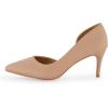 imageCUSHIONAIRE Womens Parma Dress Pump Memory Foam Wide Widths AvailableNude