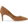 imageCUSHIONAIRE Womens Parma Dress Pump Memory Foam Wide Widths AvailableTan Suede