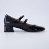 imageCUSHIONAIRE Womens Twiggy Mary Jane Dress Shoe Memory Foam Wide Widths AvailableBlack Patent