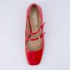 imageCUSHIONAIRE Womens Twiggy Mary Jane Dress Shoe Memory Foam Wide Widths AvailableRed Patent