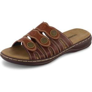 imageCUSHIONAIRE Womens Barret comfort sandal with Comfort Foam and Wide Widths AvailableBrown Multi