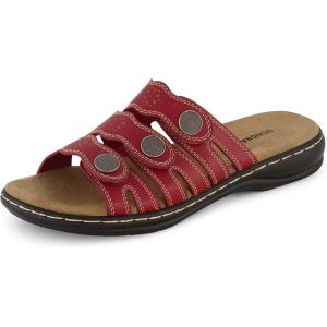 imageCUSHIONAIRE Womens Barret comfort sandal with Comfort Foam and Wide Widths AvailableWine