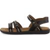imageCUSHIONAIRE Womens Bartel comfort footbed Sandal with ComfortBlack