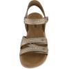 imageCUSHIONAIRE Womens Bartel comfort footbed Sandal with ComfortPewter