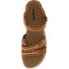 imageCUSHIONAIRE Womens Bartel comfort footbed Sandal with ComfortTan