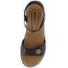 imageCUSHIONAIRE Womens Bloom comfort sandal with Comfort Foam and Wide Widths AvailableBlack