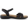 imageCUSHIONAIRE Womens Bloom comfort sandal with Comfort Foam and Wide Widths AvailableBlack