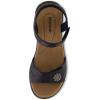 imageCUSHIONAIRE Womens Bloom comfort sandal with Comfort Foam and Wide Widths AvailableNavy