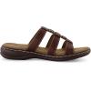 imageCUSHIONAIRE Womens Bowen Comfort Footbed Sandal with Adjustable Straps and ComfortBrown
