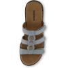 imageCUSHIONAIRE Womens Bowen Comfort Footbed Sandal with Adjustable Straps and ComfortChambray