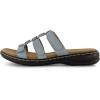 imageCUSHIONAIRE Womens Bowen Comfort Footbed Sandal with Adjustable Straps and ComfortChambray