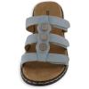 imageCUSHIONAIRE Womens Bowen Comfort Footbed Sandal with Adjustable Straps and ComfortChambray
