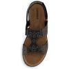 imageCUSHIONAIRE Womens Briar comfort sandal Comfort FoamBlack