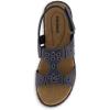 imageCUSHIONAIRE Womens Briar comfort sandal Comfort FoamNavy