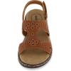 imageCUSHIONAIRE Womens Briar comfort sandal Comfort FoamWhiskey