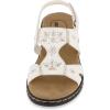 imageCUSHIONAIRE Womens Briar comfort sandal Comfort FoamWhite