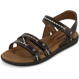 imageCUSHIONAIRE Womens Bartel comfort footbed Sandal with ComfortBlack