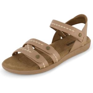 imageCUSHIONAIRE Womens Bartel comfort footbed Sandal with ComfortTaupe