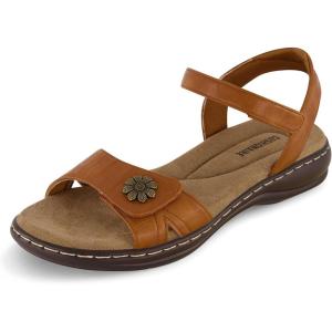 imageCUSHIONAIRE Womens Bloom comfort sandal with Comfort Foam and Wide Widths AvailableTan