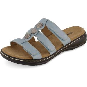 imageCUSHIONAIRE Womens Bowen Comfort Footbed Sandal with Adjustable Straps and ComfortChambray